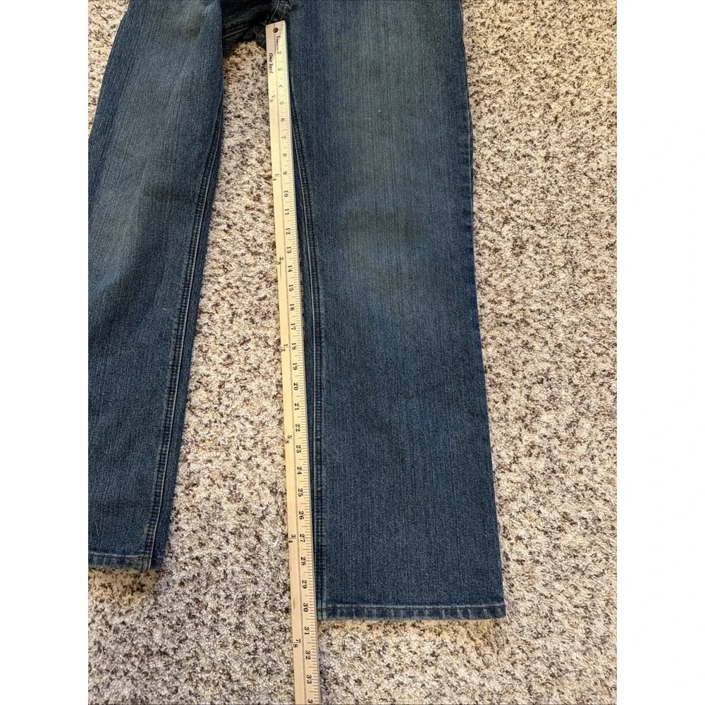 ARIAT Rebar M4 Jeans Mens 31x32 Blue Denim Relaxed Bootcut Western Work